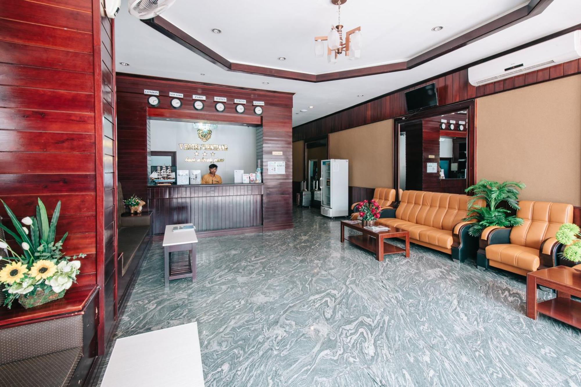 V Hotel Vientiane Luaran gambar